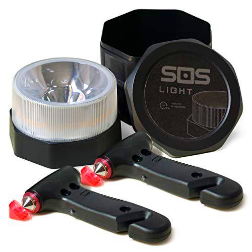 GEMCORE s.o.s. light baliza luminosa V16 LUZ Emergencia Pack