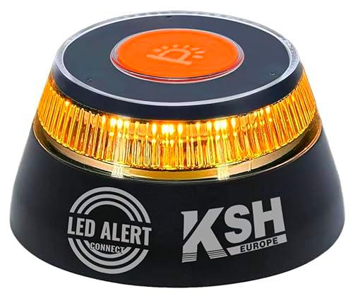 KSH Europe - Luz de Emergencia V16 Homologada DGT, Baliza Geolocalizada