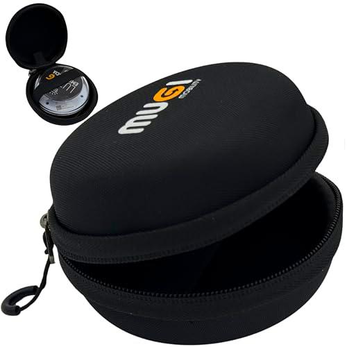 Funda para Baliza V16 Homologada Dgt Rígida Antigolpes No Incluye Luz de Emergencia Coche Cremallera Cinta Interior de Sujección Moto Estuche Compacto Para Guardar Billetes Llaves Luces en Guantera