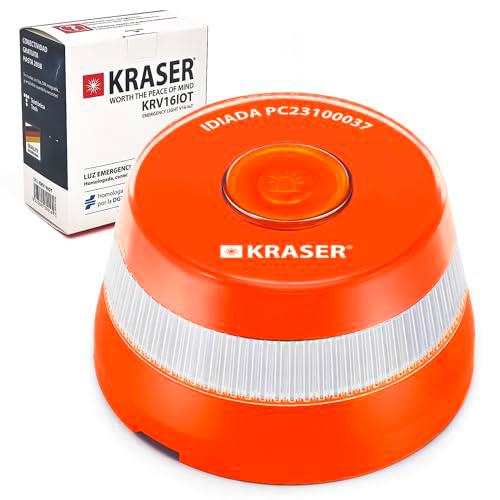 KRASER KRV16IOT Baliza V16 Homologada DGT más Visible y Segura