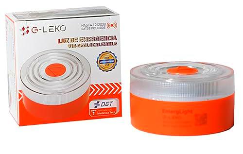 Baliza V16 Homologada DGT 3.0 con Geolocalización | Luz Emergencia Coche LED 360º Visible 1 km | Imán Magnético | Obligatoria 2026 | Resistente al Agua IP54