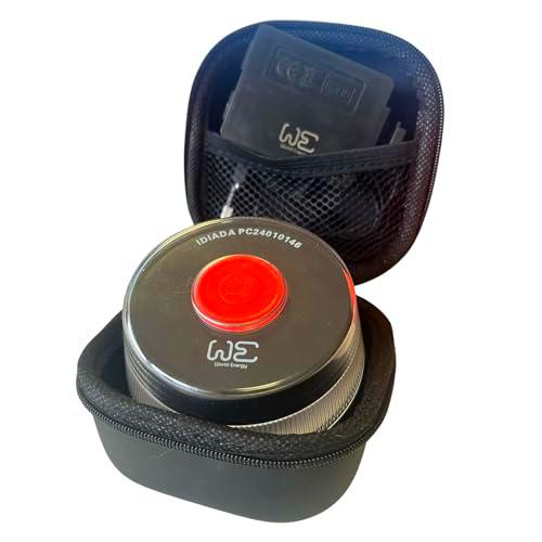 Kit de Seguridad con Funda unitaria + Cable de alimentación de baliza + Baliza WE Luz de emergencia V16