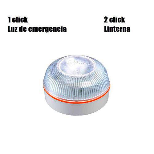 N / A. Luz led de Emergencia Coche + Linterna - señal v16 Accesorio Coche baliza de Seguridad